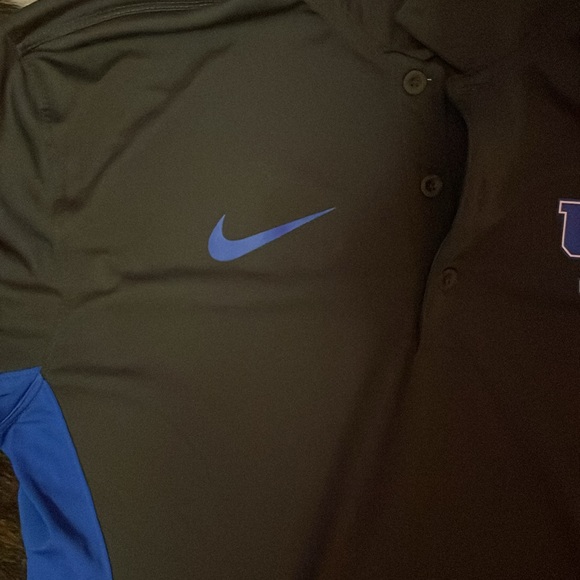 Men’s Size M Medium University of Kentucky DRI-FIT Short Sleeve Grey Polo Shirt - Picture 3 of 7